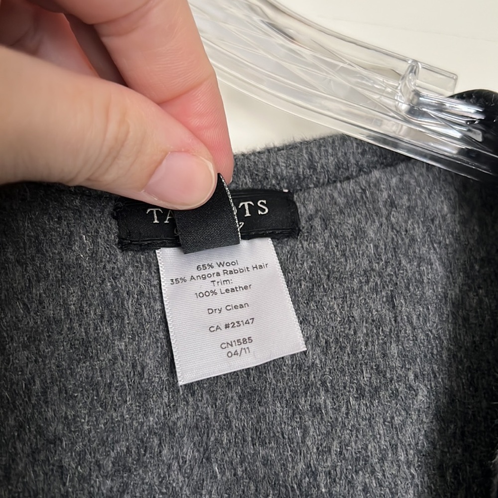 Talbots grey cape - Picture 3 of 3